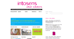 Desktop Screenshot of intosens.ch